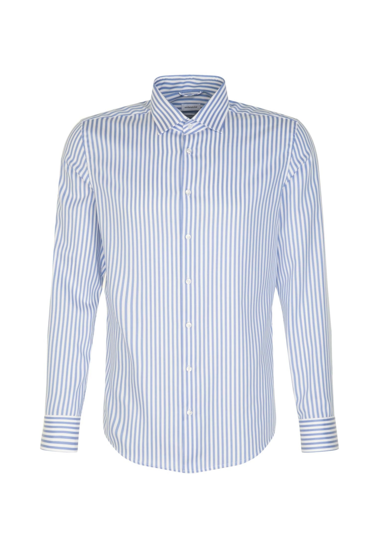 Seidensticker Herren Slim Fit Extra Langer Arm Business-Hemd Hemd