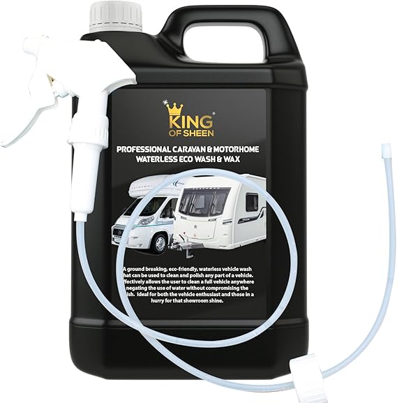 King of Sheen Professional Caravan & Motorhome Waterless Wash and Wax