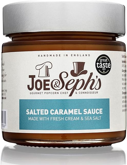 Joe & Seph's Salted Caramel Dessert Sauce Spread, 230g