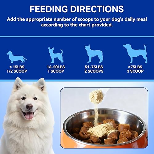 Miniatura 4 de Probiotic Powder for Dogs and Cats - 5-in-1 Formula Supports Gut Health, Digestion and Immune System - with Digestive Enzymes and Pumpkin - Natural