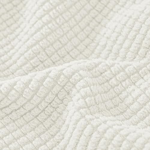 Miniatura 4 de SUBRTEX 1 funda elástica todo incluido protector de muebles elástico suave para sala de estar 3 plazas fundas lavables para niños y perros sofá