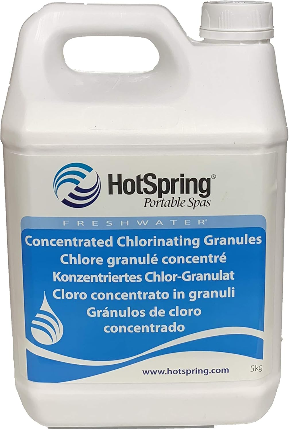 Hot Spring Freshwater Concentrated Chlorine Granules 5kg for Hot Tub