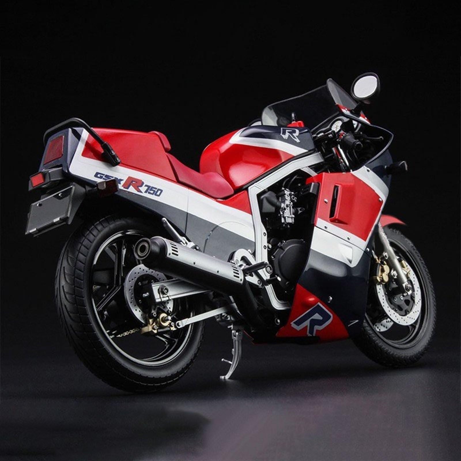 SEYXF Motorbike Toy 1:12 Motorcycle Model Toy Vehicle Collection Assembled Version for Suzuki GSX-R750G GSX-R750 (GR71G)