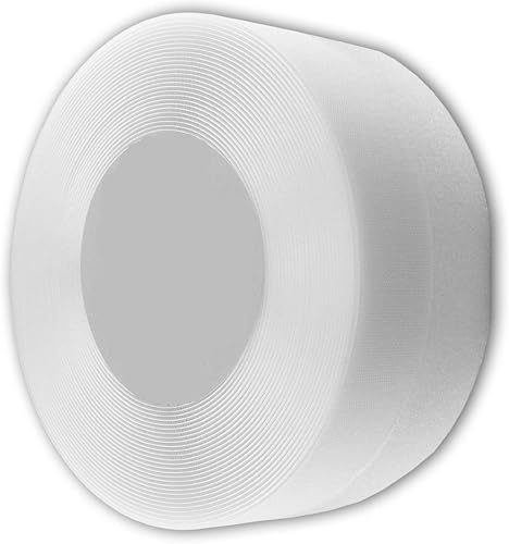 Kipokalor - Sujetadores de velcro para coser (26 yardas, 26 yardas, color blanco)