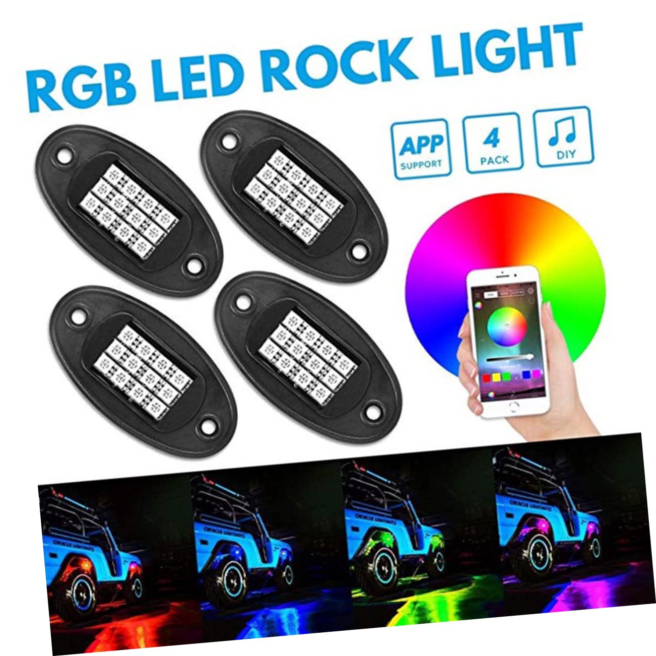 Housoutil Lampe Ambiance Décorative Étanche Drag Éclairage Intérieur LED pour Voiture Néon Ambiance