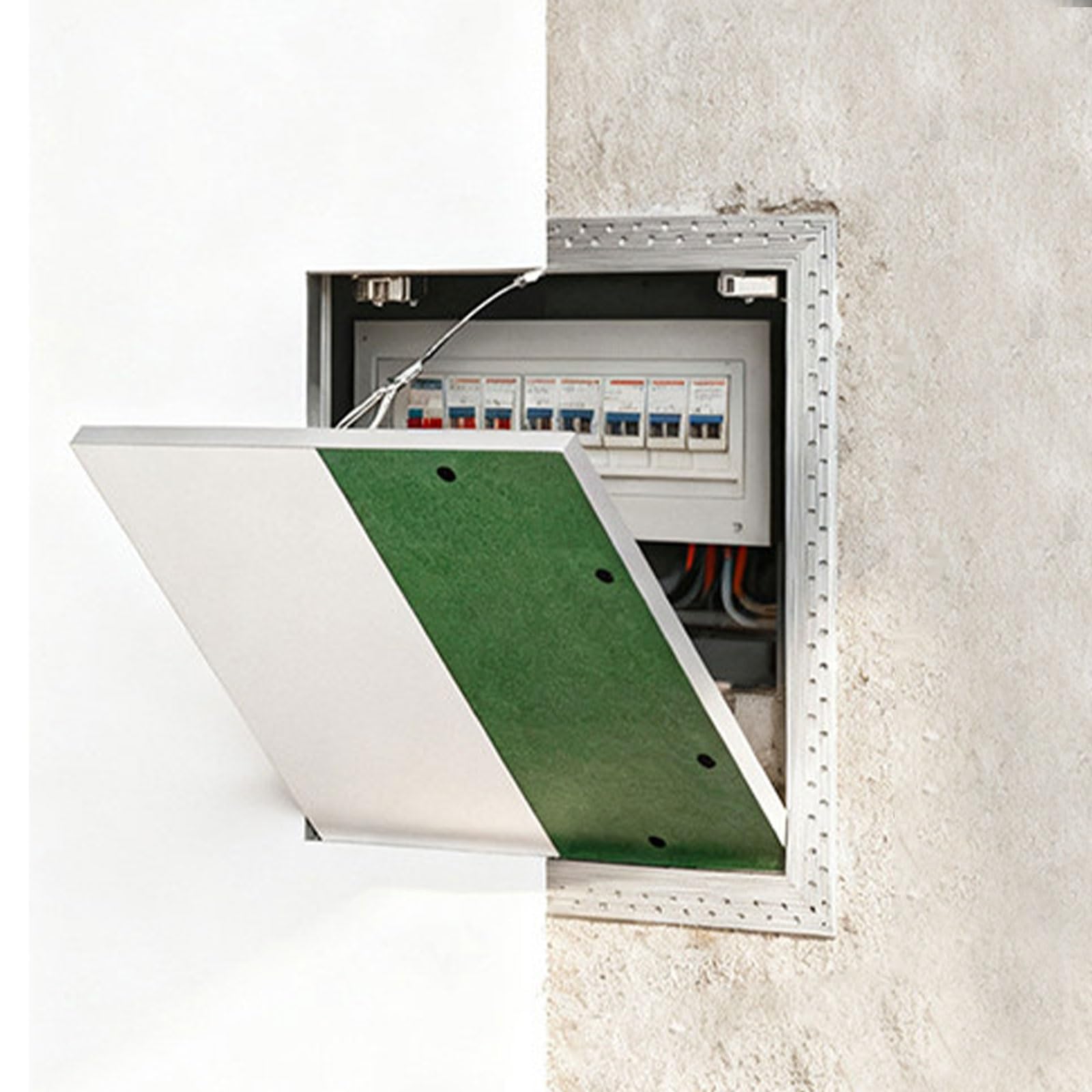 Tapa para trampilla de techo metálica de 20 cm puerta de inspección