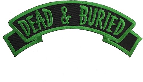 Parche para planchar con arco "Dead & Buried" por Kreepsville 666