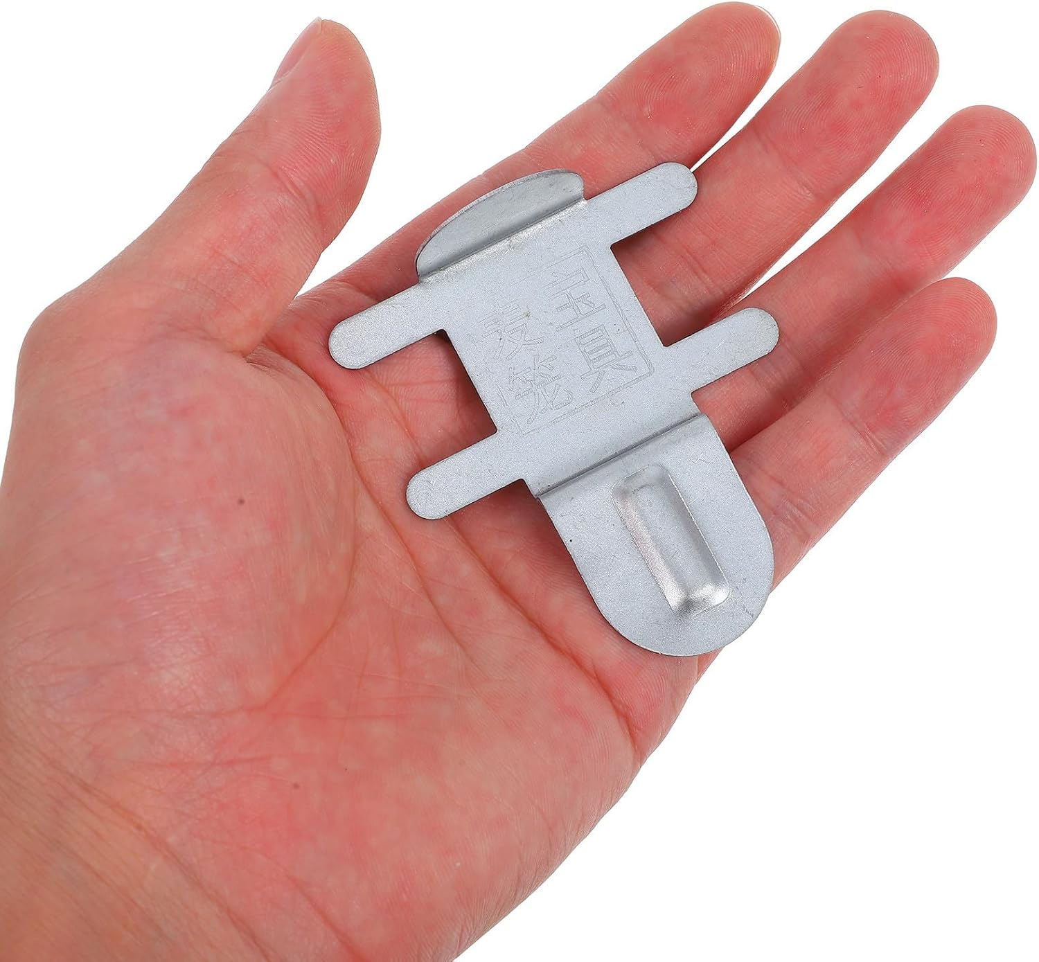 10pcs Rabbit Cage Food Box Clips Stainless Steel Locking Hold | Silver Finish, Adjustable Height, Easy Installation, Secure Fit for Farms and Ranches, Small Animal Pet Use