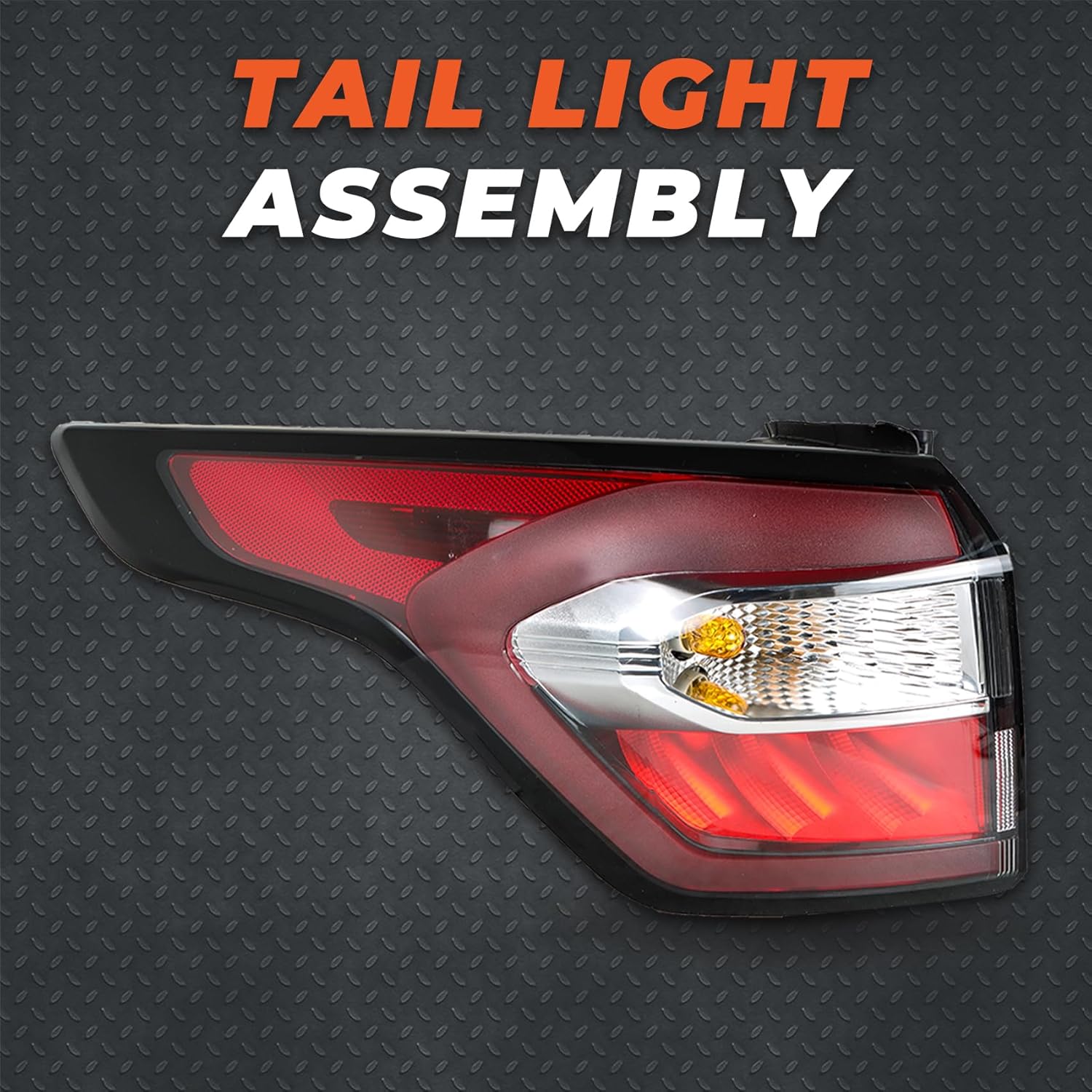labwork Driver Side Tail Light Replacement for Escape 2017 2018 2019 Rear Tail Light Brake Lamp Assembly LH Left Side