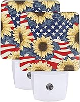 Vista 27 de Juego de 2 lámparas LED de noche enchufables de verano con sensor automático, estrellas de mar de emergencia, luces nocturnas de playa, juego de 2