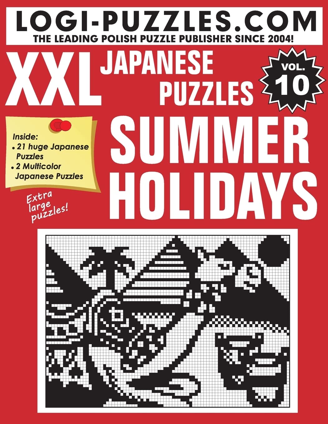 XXL Japanese Puzzles: Summer Holidays: Volume 10