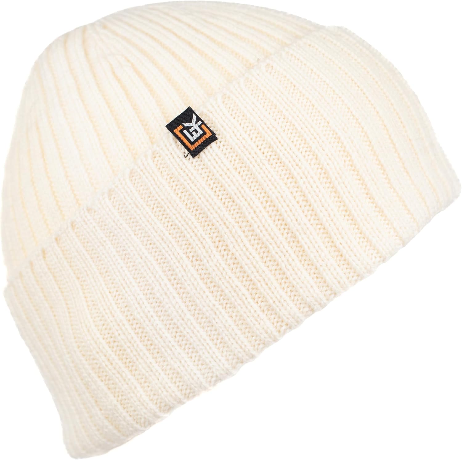 Evolution Knitwear Wool Rib Knit Beanie Hat for Men or Women - Super Soft Merino Wool - Made in The USA