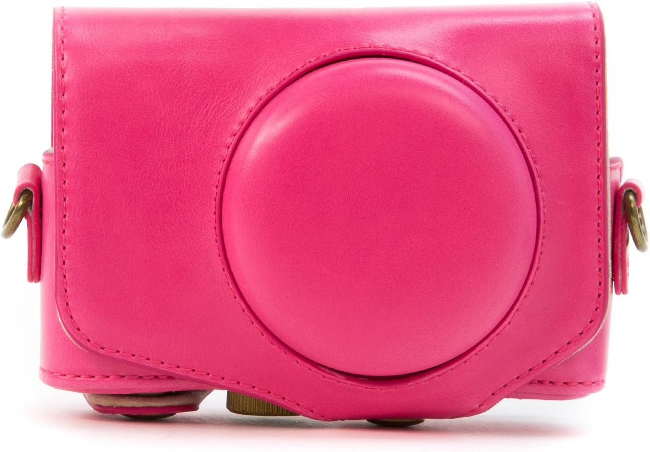 MegaGear "Ever Ready" Protective Leather Camera Case, Bag for Canon PowerShot SX720 HS