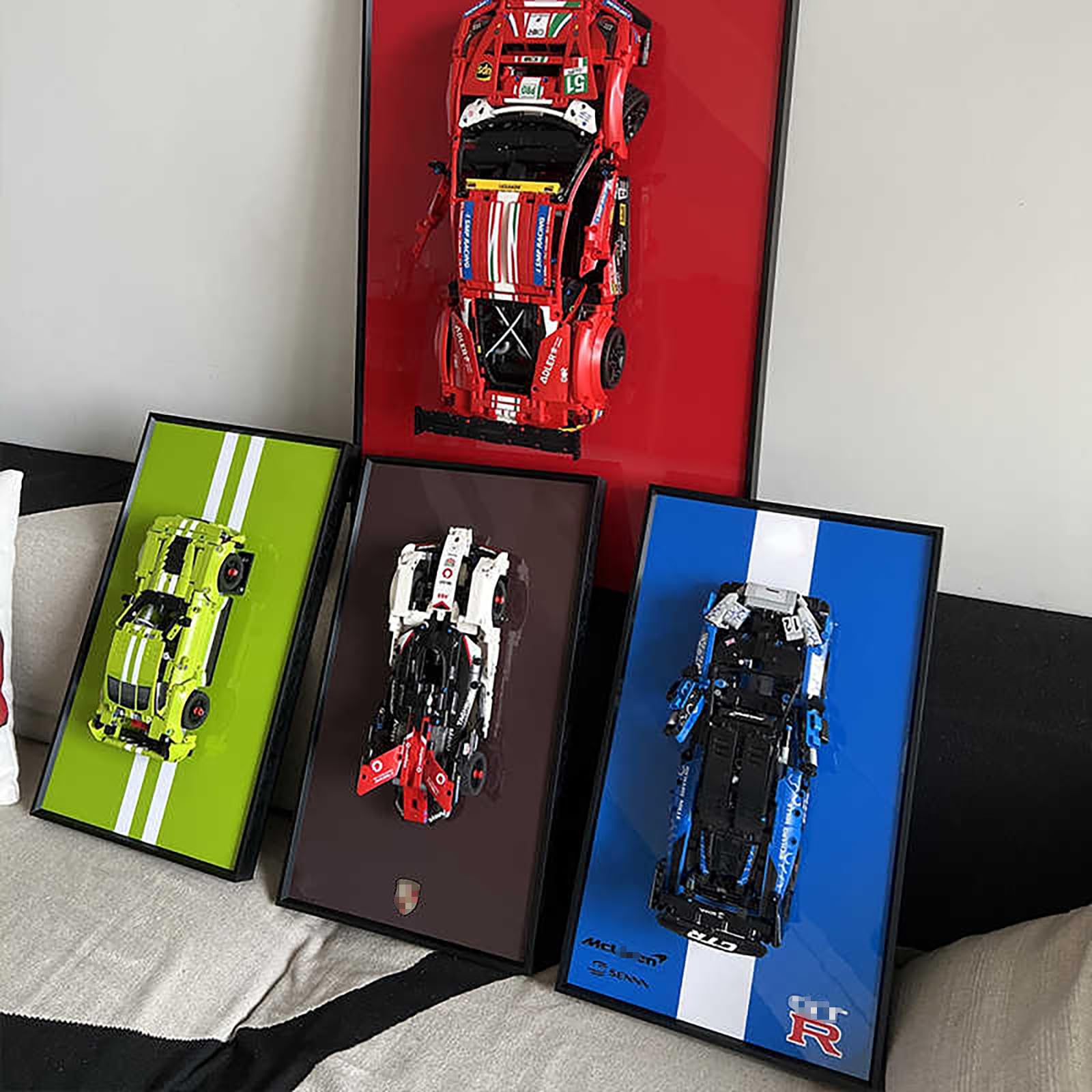 Display Wallboard for Lego 42173 Technic Koenigsegg Jesko Absolut