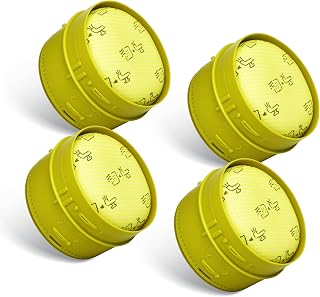 Smilefil 4Pack Replacement Washable Pre-Filter Compatible with LG CordZero Q3 C5323GW C5323B0 A9S A7 Stick Vacuums, Compare to Part COV30219301