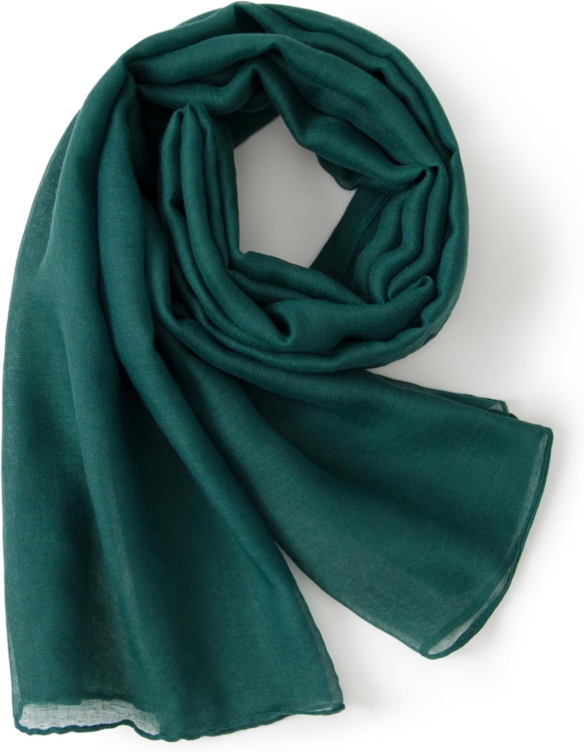 Men's Oversized Voile Scarf 35"x71" (90x180 cm) - Lightweight Breathable, Urban Style Neck Warmer | Gift Packaging Included - Image 3