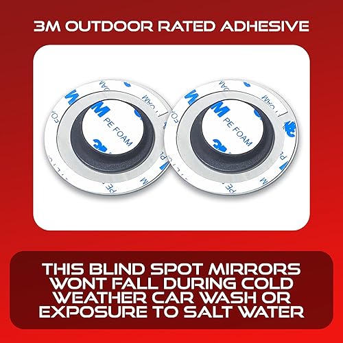 Miniatura 5 de Utopicar Espejo retrovisor grande - con abrazaderas que le permiten ver a su bebé o sus hijos en la parte trasera del vehículo, y que proporcionan