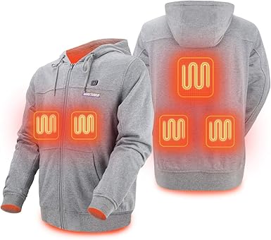 heated sweatshirt amazon