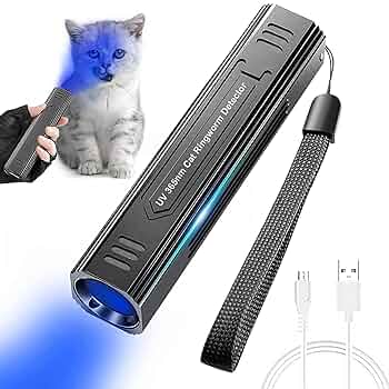 Amazon.co.jp: XAGMODSHN 懐中電灯 ブラックライト 防水 猫探知