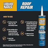 Vista 3 de Liquid Nails Reparación de techos (RR808), 10.3 oz