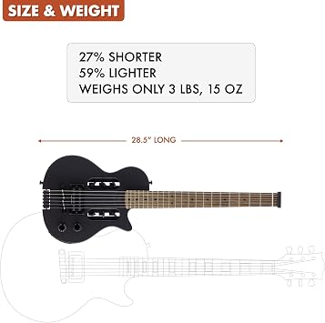 Traveler Guitar EG-1 Blackout - Matte Black
