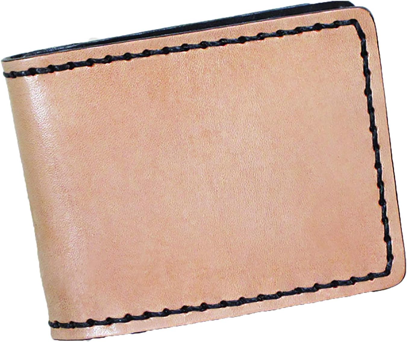 Realeather C4502-02 Credit Card Wallet Leathercraft Kit 3"x 9.25", Natural, 1-Kit