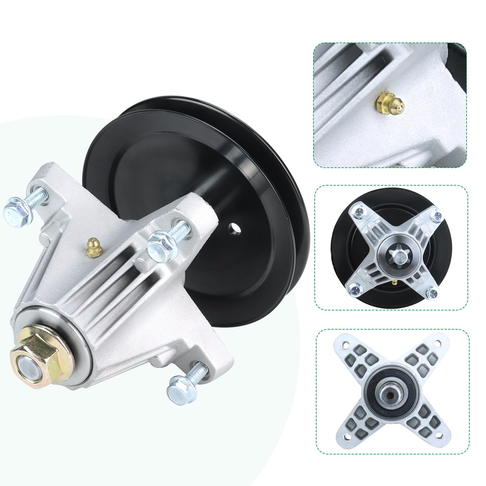 Amazon.com : POSFLAG 2 Pack 918-06991 Spindle Assembly for Troy