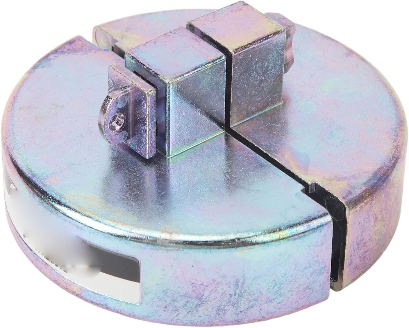 Drum Security Lock Zinc Alloy, Lockout Tagout Drum Lock for 72 to 85mm Oil Drum Plug - Durable Rust, Easy Installation, Industrial Safety Use