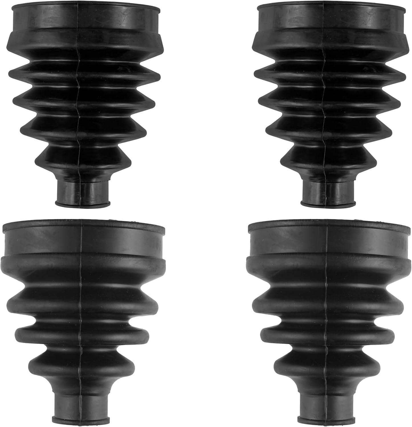 Caltric Front Axle Inner and Outer CV Boot Kit Compatible with Can-am Outlander 650 4X4 Xt Xtp 2006-2012 / Outlander Max 650 Xt Xtp 2006-2012
