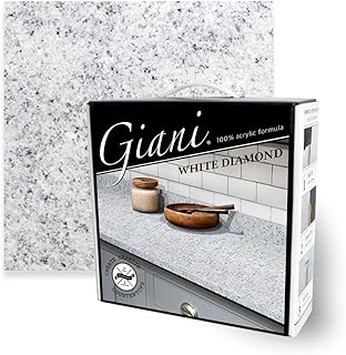 Giani Granite Countertop Paint Kit 2.0-100% Acrylic (White Diamond)