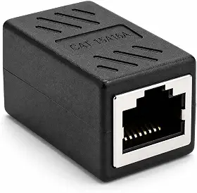 Adaptador Extensor RJ45 Conector de Emenda para - Cabo de Rede, CAT5/6/7
