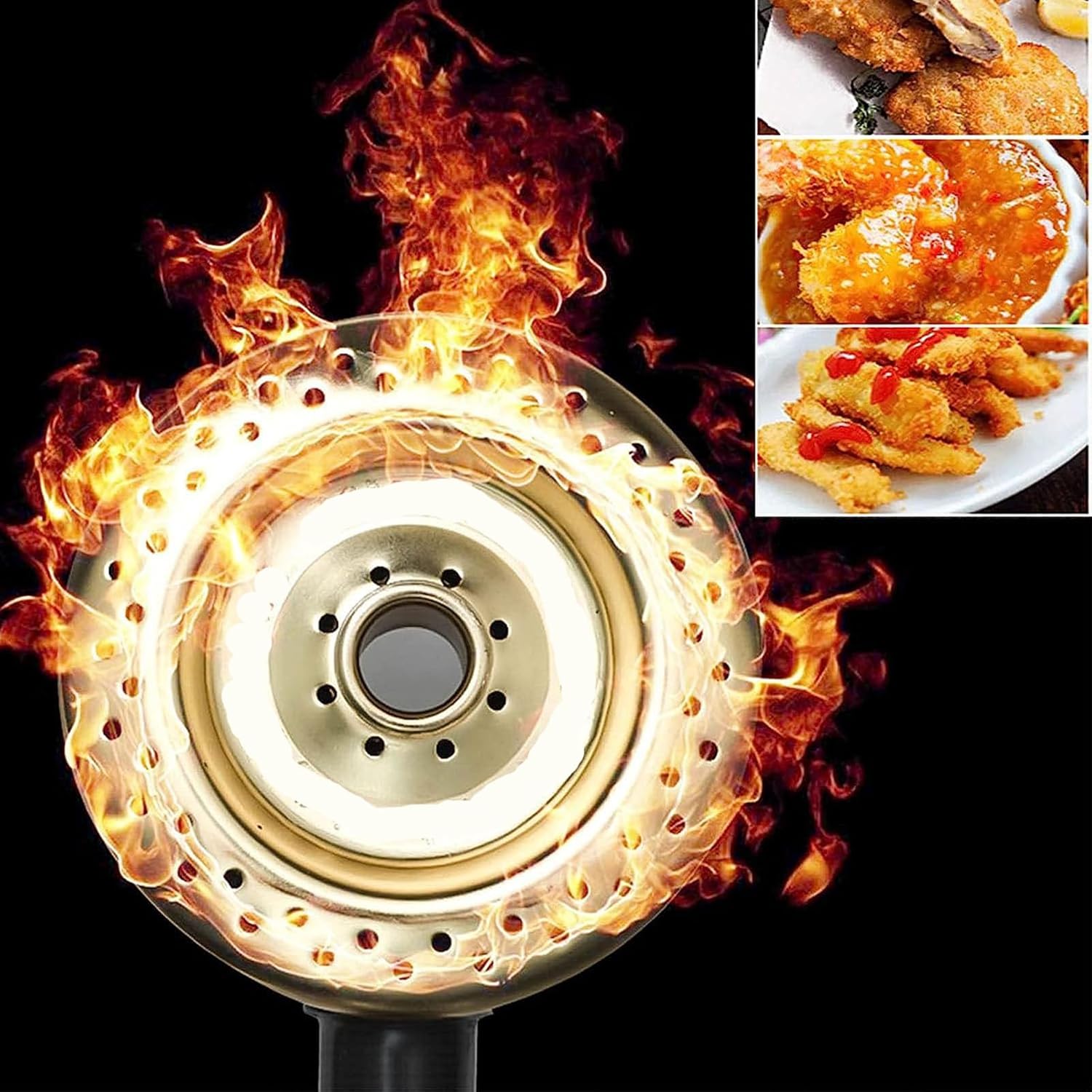 Commercial Professional Gas Fryer for Chips, Fried Chicken, Fried Prawn, Stainless Steel Countertop Removable and Washable Oil Deep Fryer for Commercial/Use Restaurant Kitchen