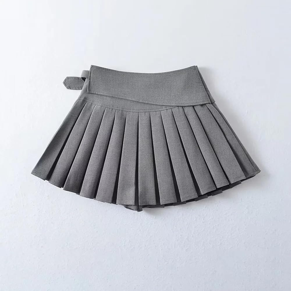 Amazon.com: Womens Mini Pleated Skirt High Waisted Sexy Club