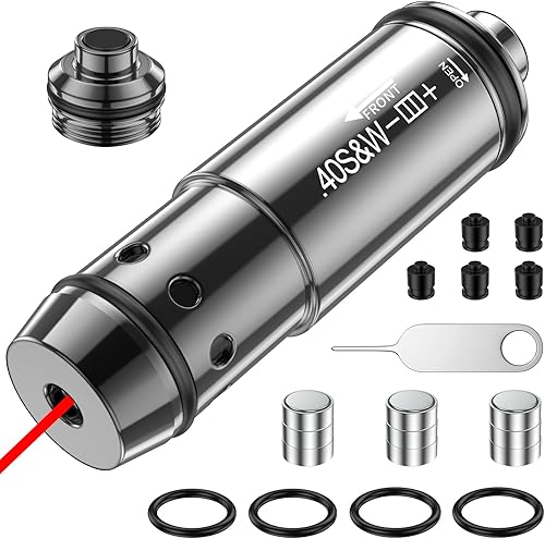 Vista 7 de Cartucho de entrenamiento láser 9MM/380ACP/45ACP/12GA/40S & W Sistema de entrenamiento de fuego seco para práctica de fuego seco y entrenamiento