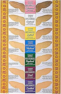 Archangel Incense Collection | Chamuel, Gabriel, Jophiel, Michael, Raphael, Uriel, Zadkiel | 7 Distinct Scents Designed for Each Archangel | 7 Packages Each Package 15 Grams - Total of 105 Grams