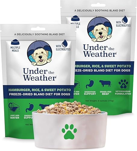 Vista 65 de Under the Weather Dieta suave para perros Fácil de digerir para perros enfermos Siempre esté listo Contiene electrolitos – Carnes naturales