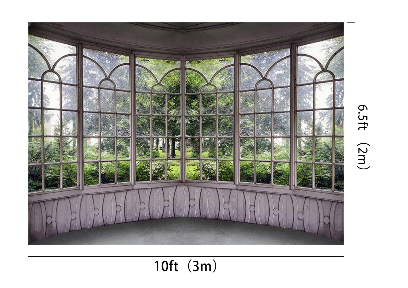 Kate Window Scenery Photo Backdrop 3x3m/10x10ft Spring Forest Fairy Photo Studio Background For Photography Wedding Parties Decoration Photo Studio - View #9