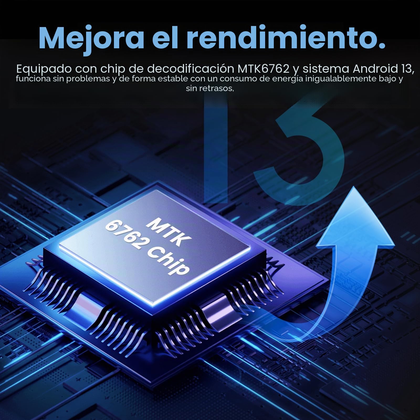 Diofox Reproductor MP3 Bluetooth y WiFi, Android 13, 32GB MP3 Player, Pantalla táctil de 4.02 Pulgadas, Spotify, Amazon Music, Deezer, Play Store, hasta 512GB - Negro