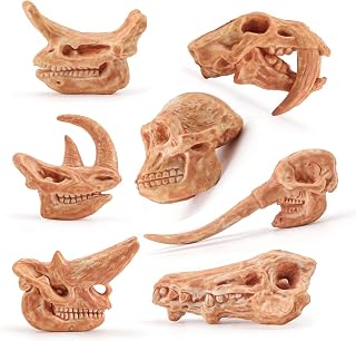 LC JoyCre Realistic Mini Prehistoric Animals Bones Set for Sandbox Fake Dinosaur Bones for Kids Toys Dinosaur Bones for Kids to Dig Up