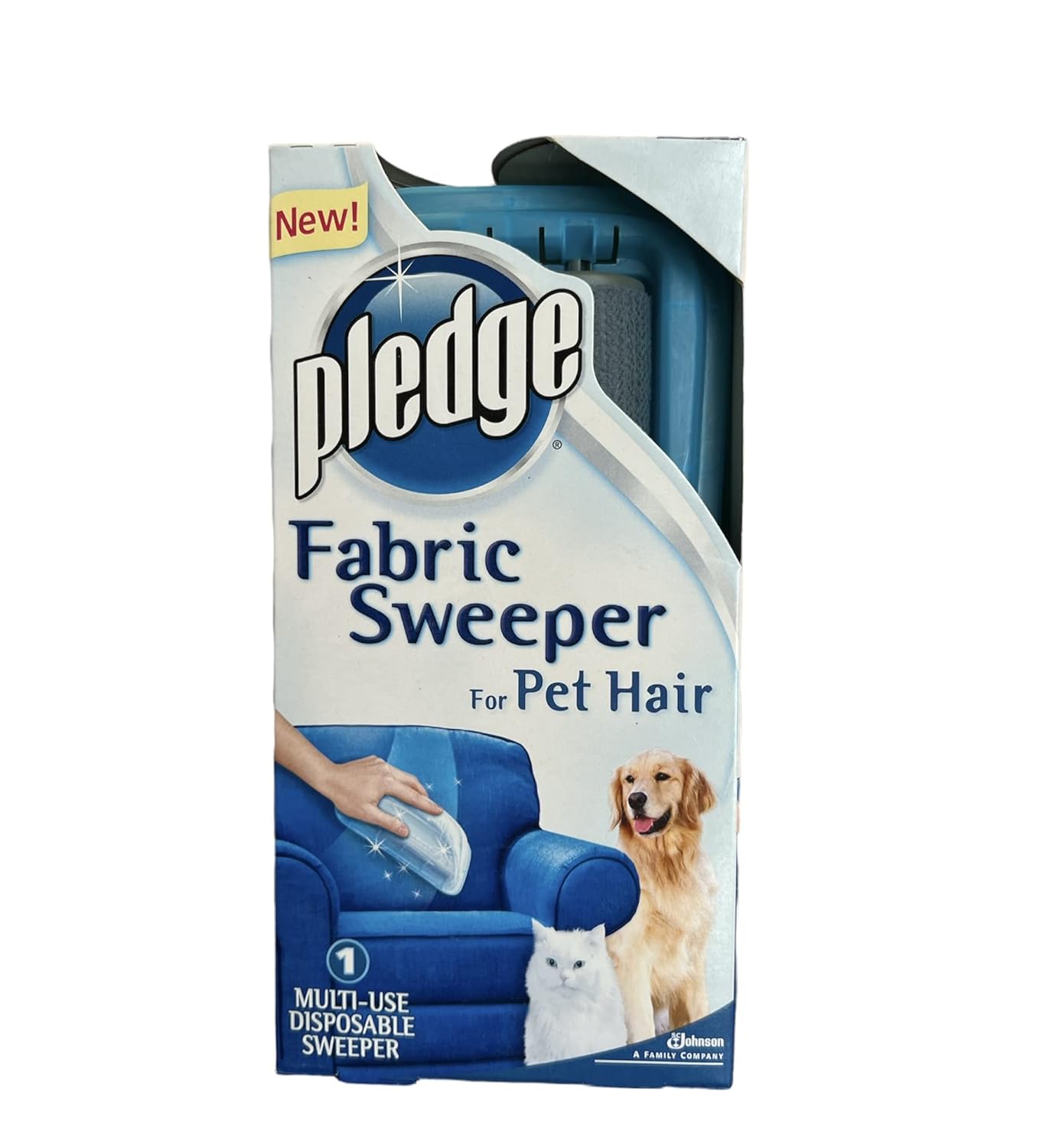 Pledge Fabric Sweeper for Pet Hair, 1 sweeper Amazon.in Home & Kitchen