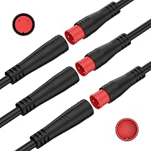 24AWG Cable Waterproof Extension Cable Male/Female Connector for Electric Bike Extension Cable ConnectorEssential Ebike Replacement Parts 2Pin 3Pin 4Pin 5Pin 6Pin