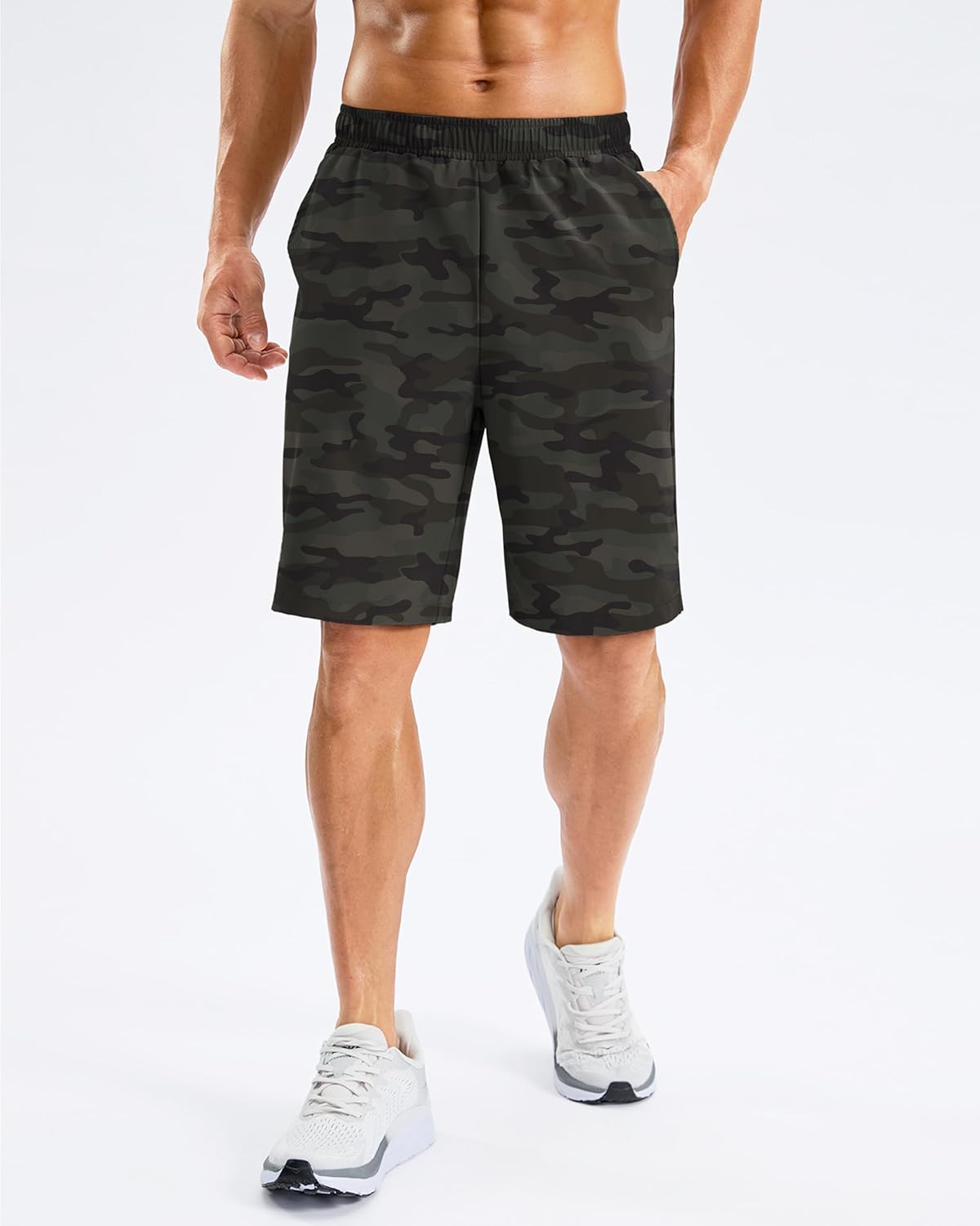 G Gradual Men's Athletic Running Shorts with Pockets Lightweight Quick Dry 5"/ 7"/ 9" Basketball Workout Gym Shorts for Men - Image 3