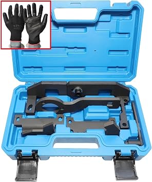 Camshaft Alignment Locking Tools Engine Timing Tool Compatible with PSA Citroen Compatible with Peugeot EB0 ZMZ EB2 HMZ Gasoline Engines