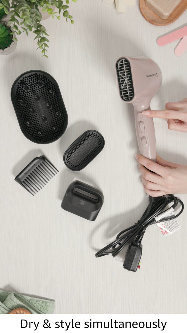 Amazon.com : Remington Pro Wet2style Hair Dryer, With Ionic