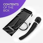 Yarosi Appareil thérapeutique sans fil Courbe - 8 Vitesses et 20 Modèles - Pour les douleurs musculaires et la récupération sportive - Remboursé - Sans fil et voyage amical - noir