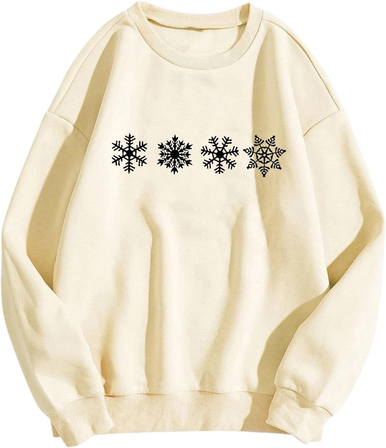 Pull De Noël Moche à Col Rond Et Manches Longues Pour Femme