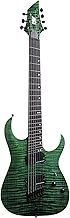 ISFF7U-450 Fanfret Electric Guitar Trans Green