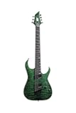 ISFF7U-450 Fanfret Electric Guitar Trans Green