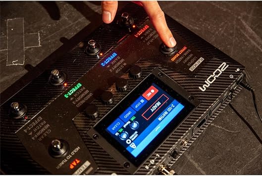 Zoom G6 Guitar Multi-Effects Processor with Amp Modeling, IRs & Looper | 100+ Effects, Amp Modeling, IRs, Looper, Touchscreen Display, USB Audio Interface