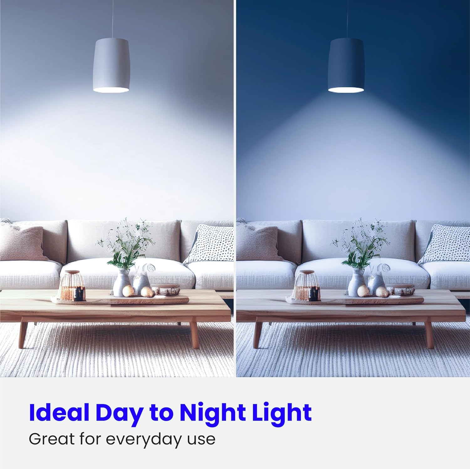 Feit Electric Enhance LED Light Bulbs, 100W Equivalent, 5000k Daylight, E26 Base, Instant On, 11,000-Hour Lifetime, Ideal for General Residential or Commercial Lighting, OM100/950CA10K/6, 6 Pack